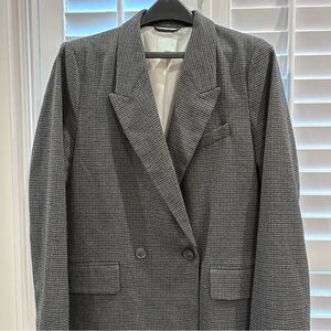 NWOT H&M Oversize Tailored Double Breast Tailored Blazer